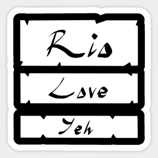 Rio Love Yeh Sticker